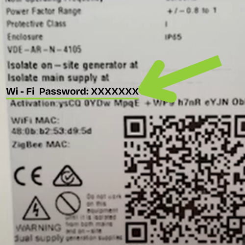 Manually Reconnecting a SolarEdge Inverter to Wi-Fi